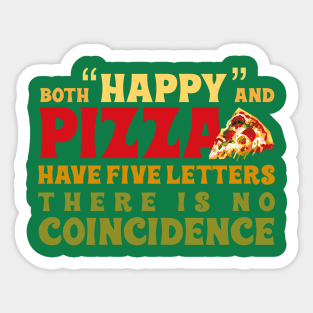 pizza quote Sticker